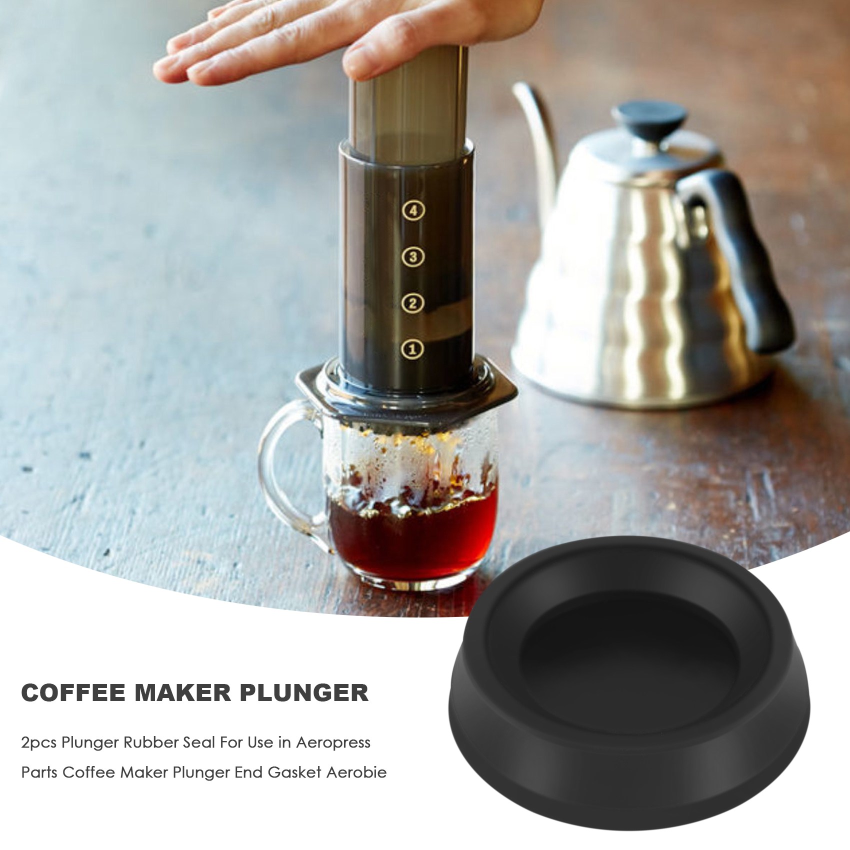 Aeropress Coffee Maker - # 59Z Plunjer rubberen afdichting voor