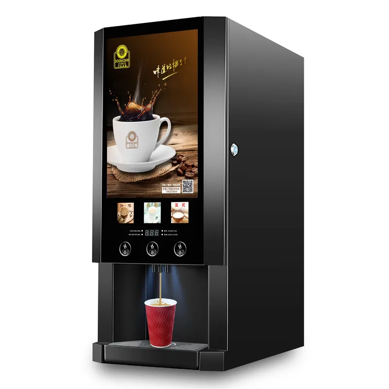 Coffee Tea Vending Machine For Office - Automatische koffie-automaat E30S, 3 smaken, warme