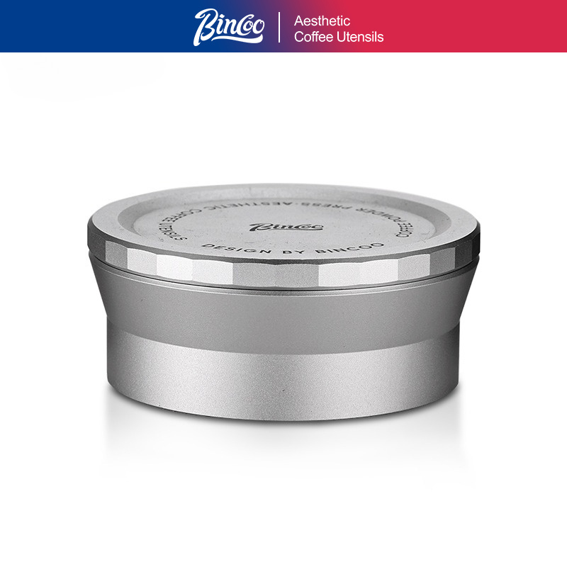 Coffee Tea Chocolate - BINCOO Moka Pot Tamper en Koffiegruis