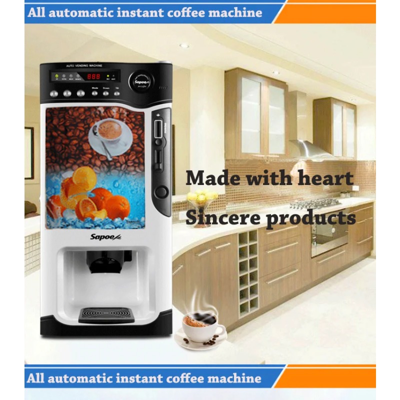 Coffee Tea Vending Machine For Office - Automatische muntautomaat voor koffie, warme en