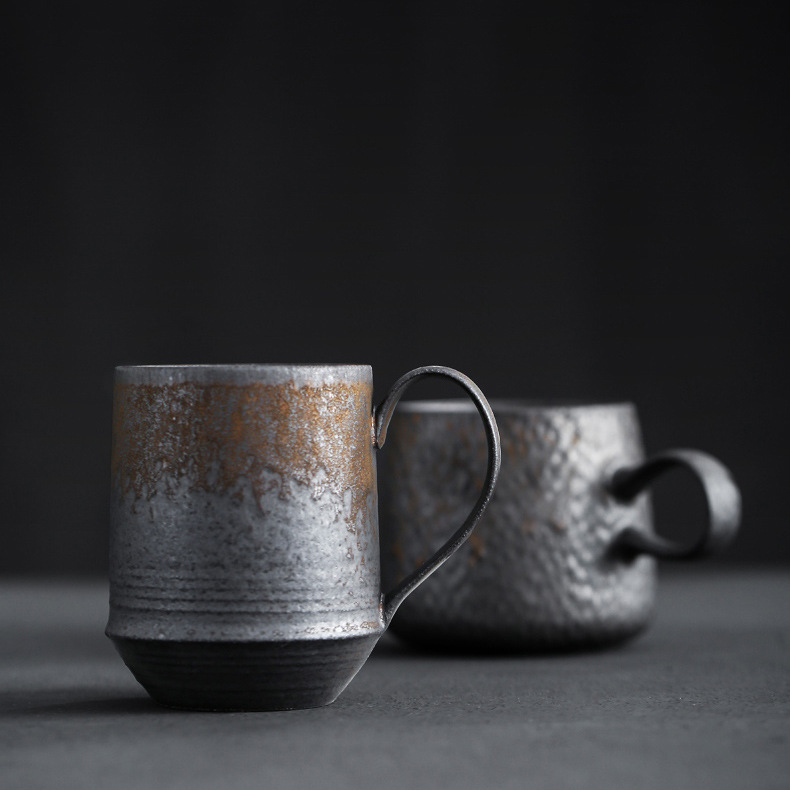Coffee Tea Japan - Handgemaakte Wabi Sabi keramische mok, rustieke