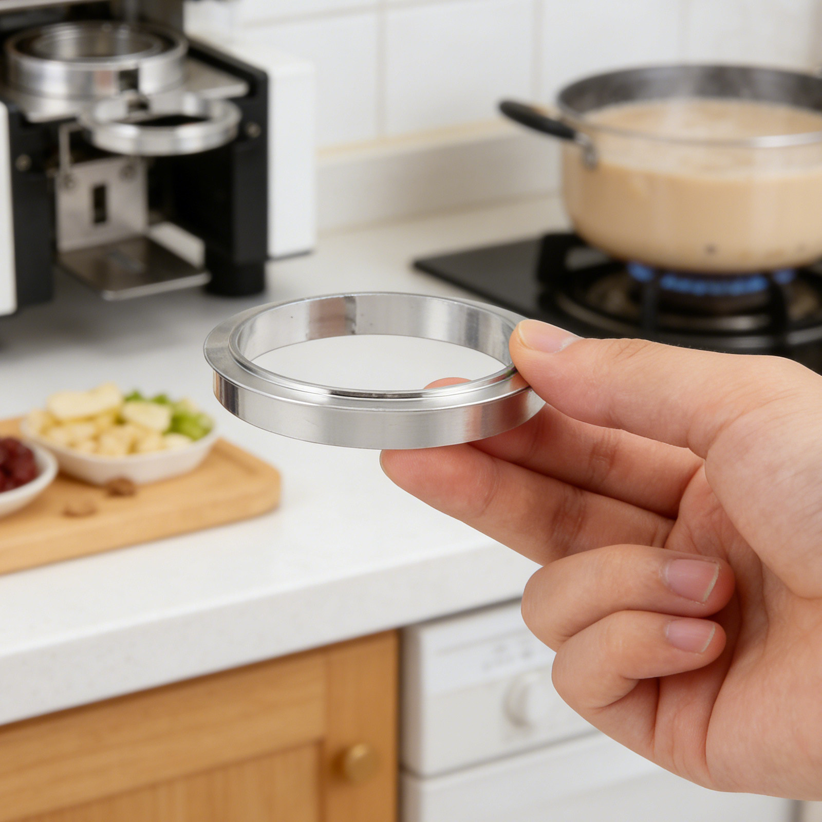 Mug Tea Coffee - Handmatige Melkthee Sealer Ring Aluminium Beker
