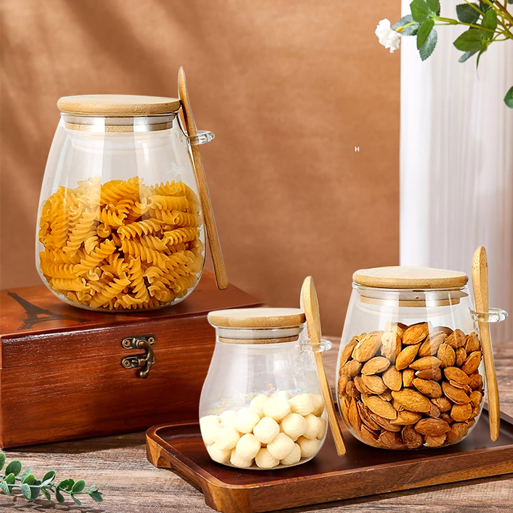 34Oz Verzegelde Glazen Pot Met - Coffee Tea Sugar Canister Set recensie en prijs