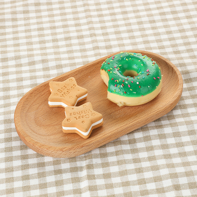 Walnoot houten dienblad Ins Wi - Coffee Tea Japan recensie en prijs