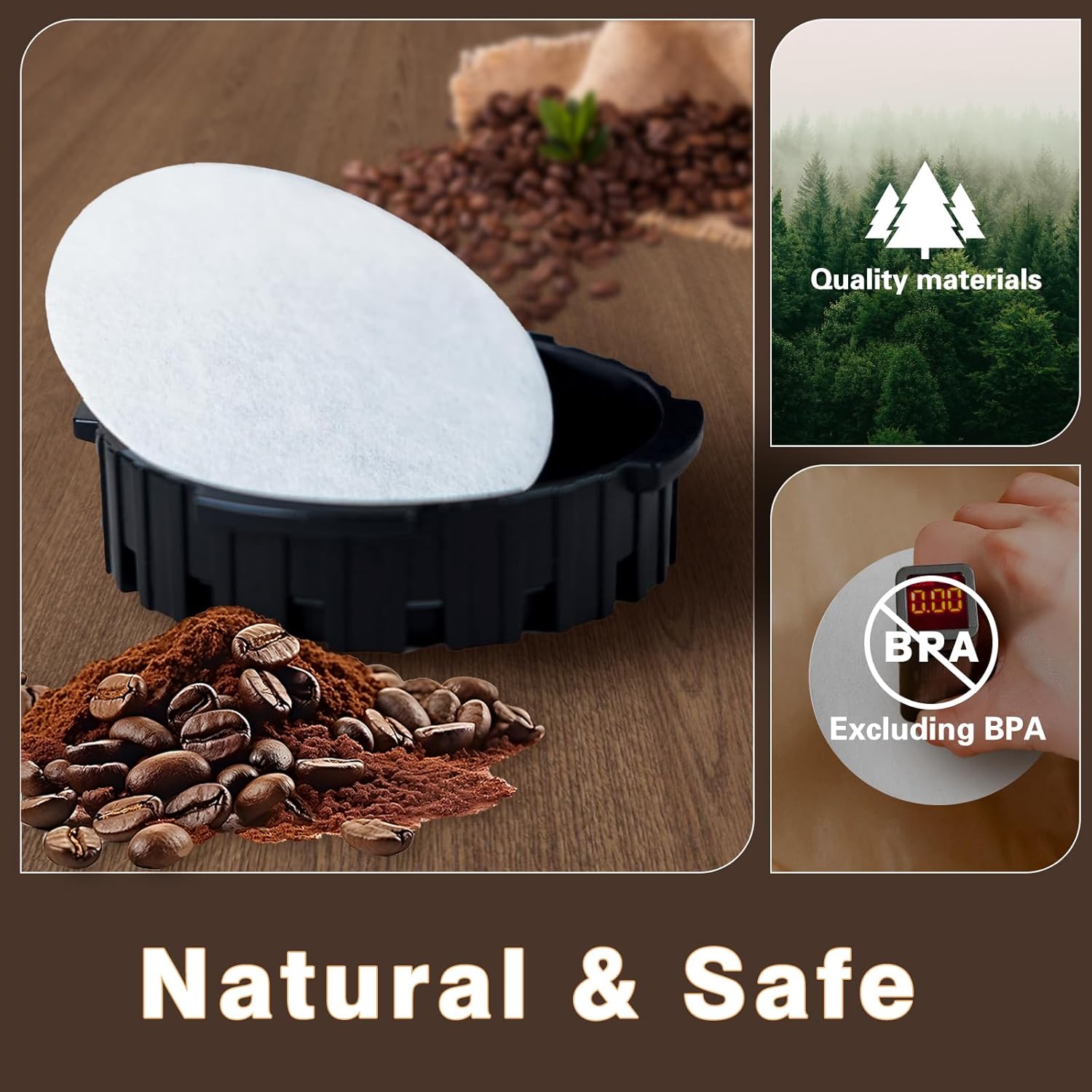 Ronde koffiefilters, compatibe - Coffee Tea Chocolate recensie en prijs