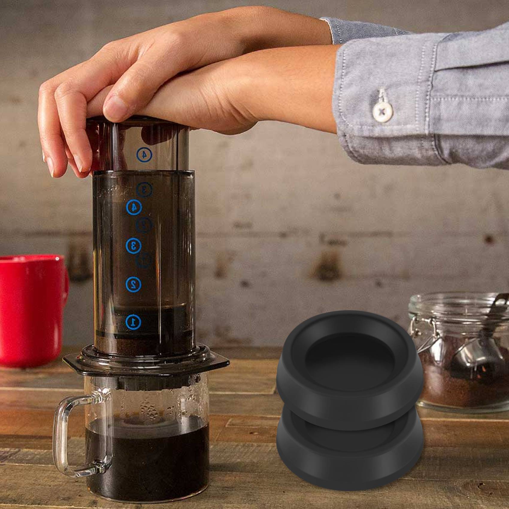 # 59Z Plunjer rubberen afdicht - Aeropress Coffee Maker recensie en prijs