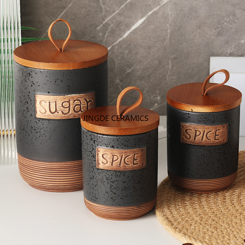 1 st Keramische verzegelde pot - Coffee Tea Sugar Canister Set recensie en prijs