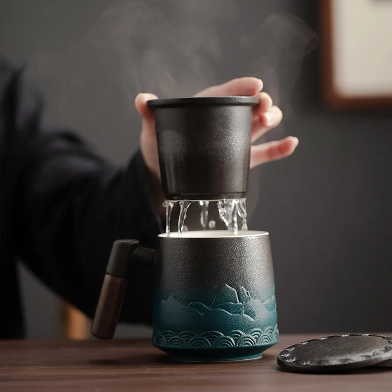 Keramische Zeef Thee Cup Beker - Coffee Tea Japan recensie en prijs
