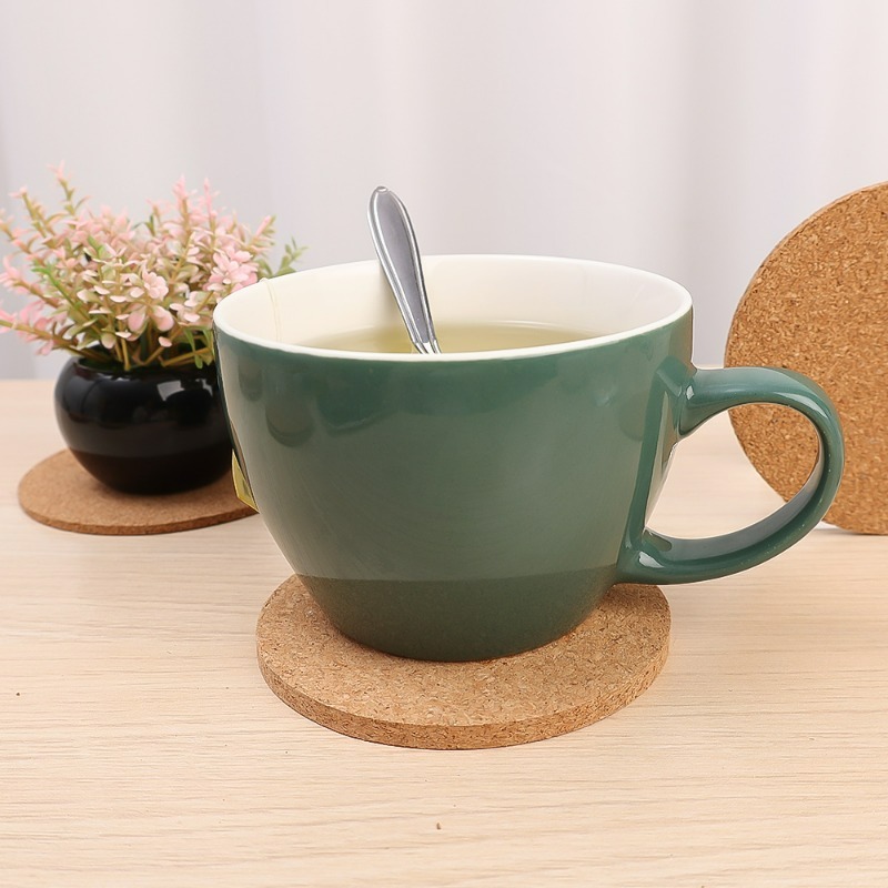 Natuurlijke houten ronde kurk  - Coffee Tea Holders recensie en prijs