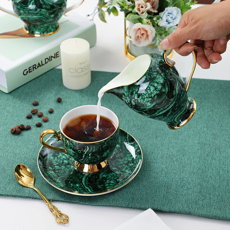 Bone China Theepot Drinkware G - Coffee Tea Green recensie en prijs