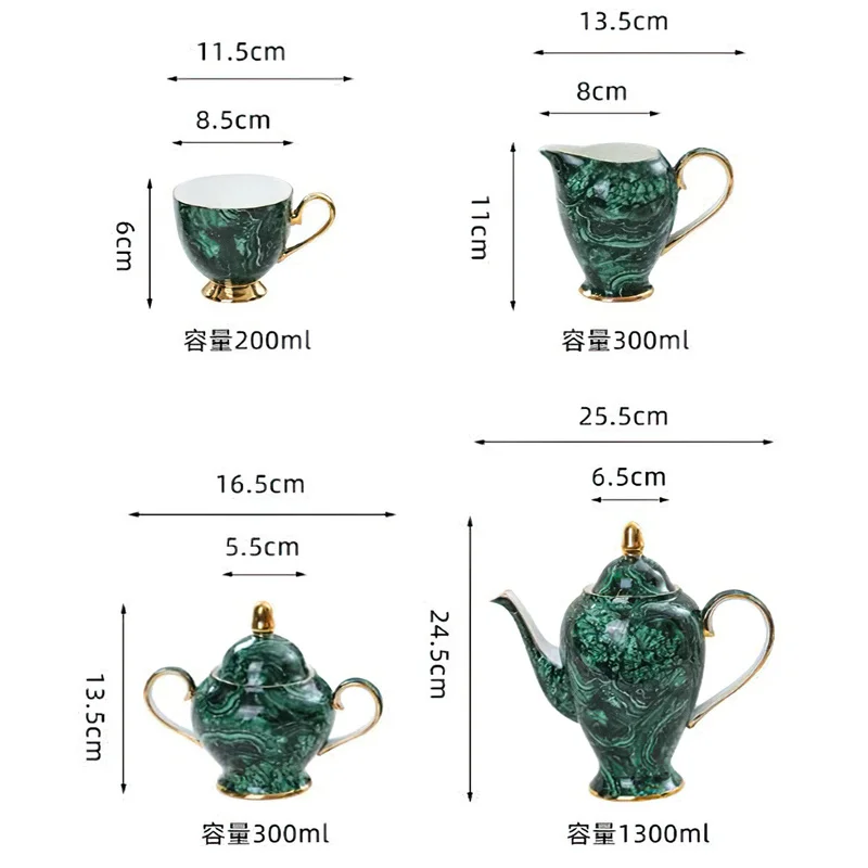 Bone China Theepot Drinkware G - Coffee Tea Green recensie en prijs