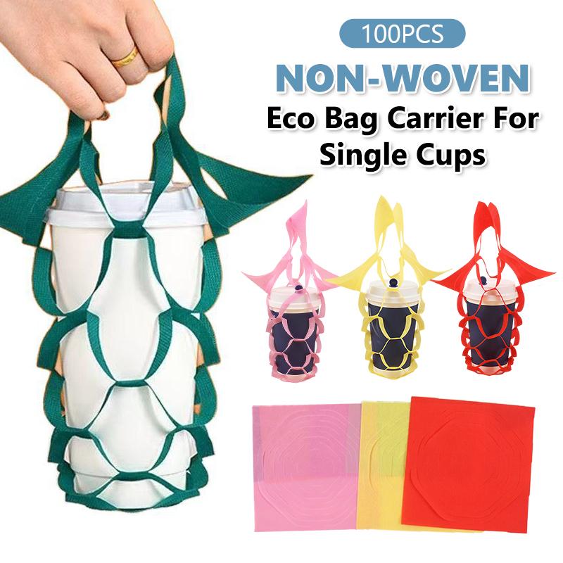 100 Stuks Hollow Out Non-woven - Coffee Tea Green recensie en prijs