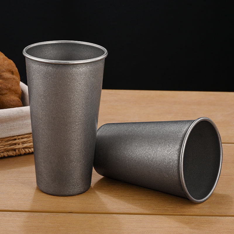 Retro zilveren roestvrijstalen - Mug Tea Coffee recensie en prijs