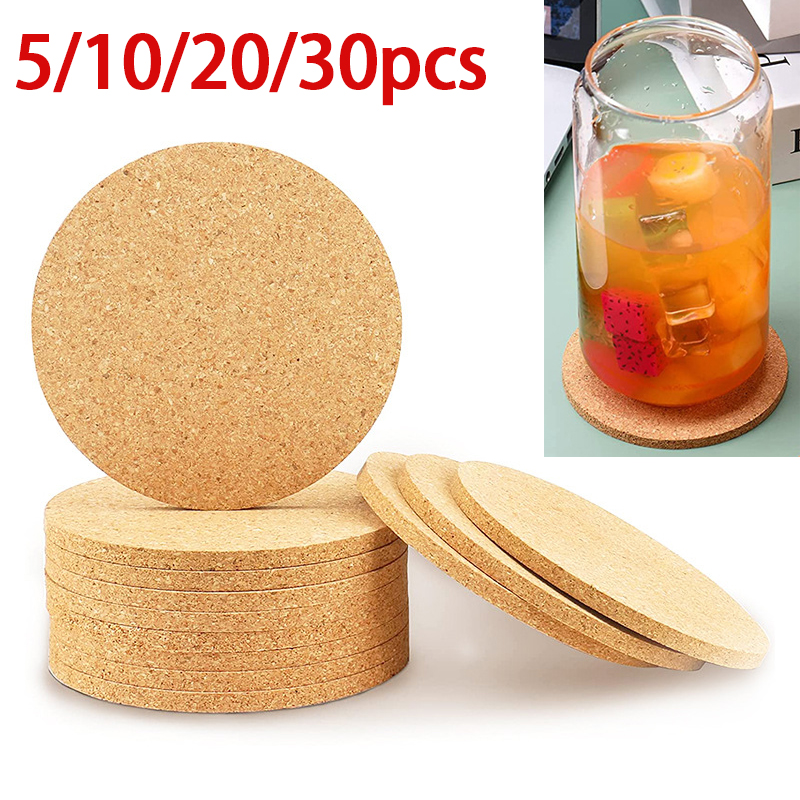 5/10/20/30PCS Ronde Houten Mat - Coffee Tea Holders recensie en prijs