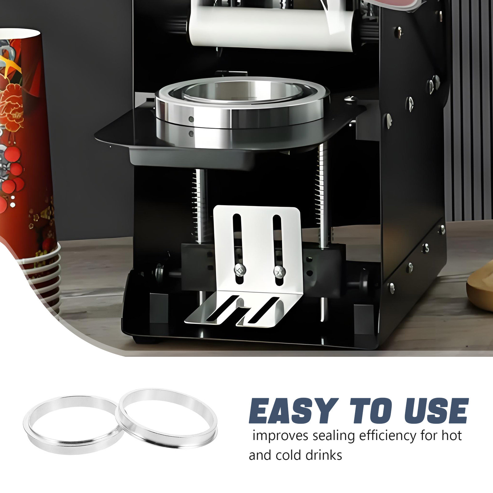 2 stuks afdichtingsring, alumi - Coffee Tea Machine recensie en prijs