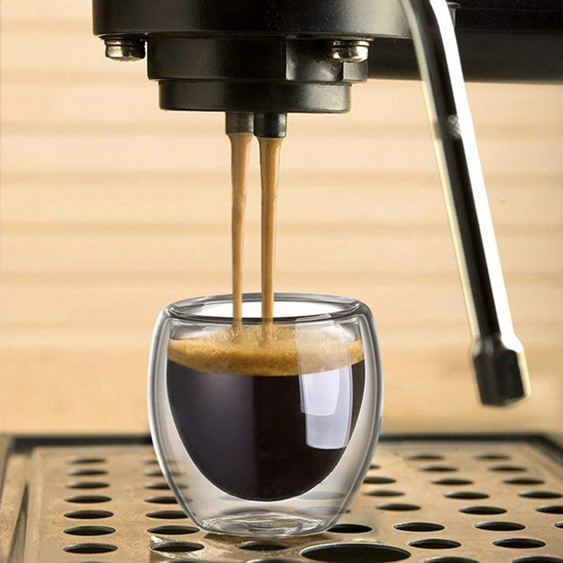 Dubbelwandige glazen koffiemok - Coffee Tea Game recensie en prijs