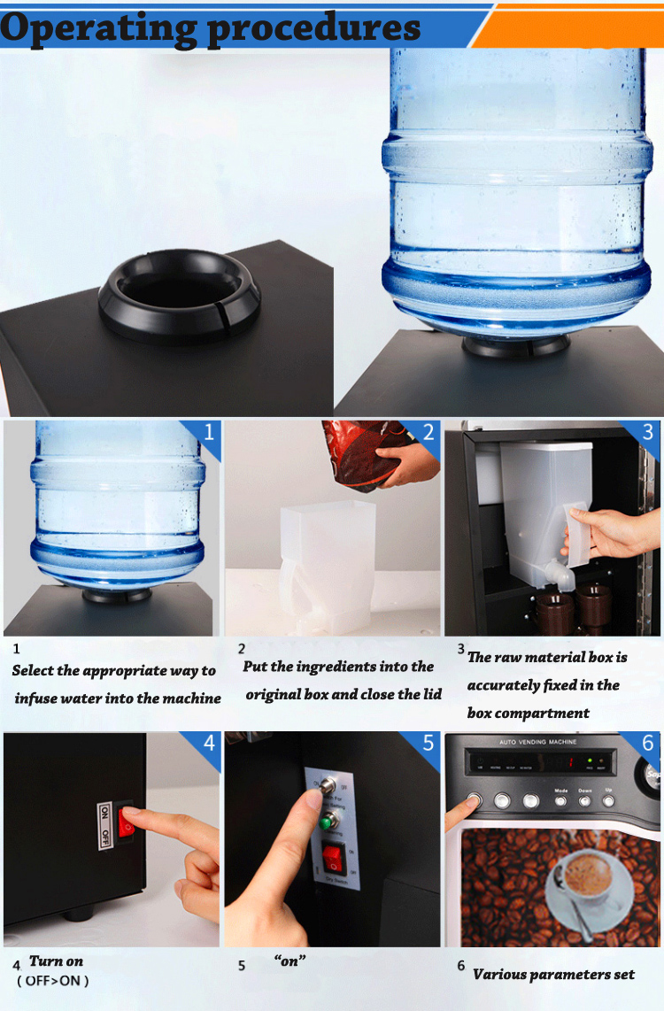 Automatische muntautomaat voor - Coffee Tea Vending Machine For Office recensie en prijs