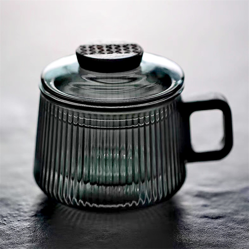 300ml Gestreepte Hoge Borosili - Coffee Tea Japan recensie en prijs