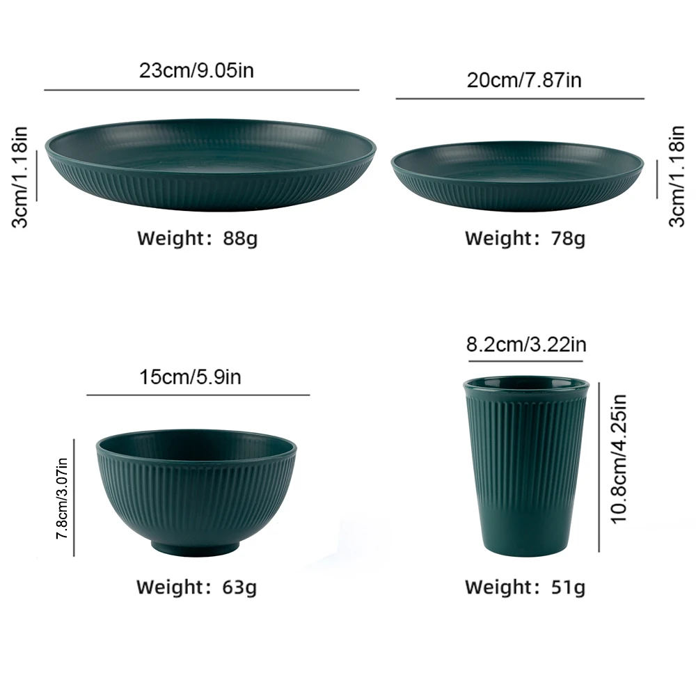 6 stuks groene wasbare tarwest - Coffee Tea Green recensie en prijs
