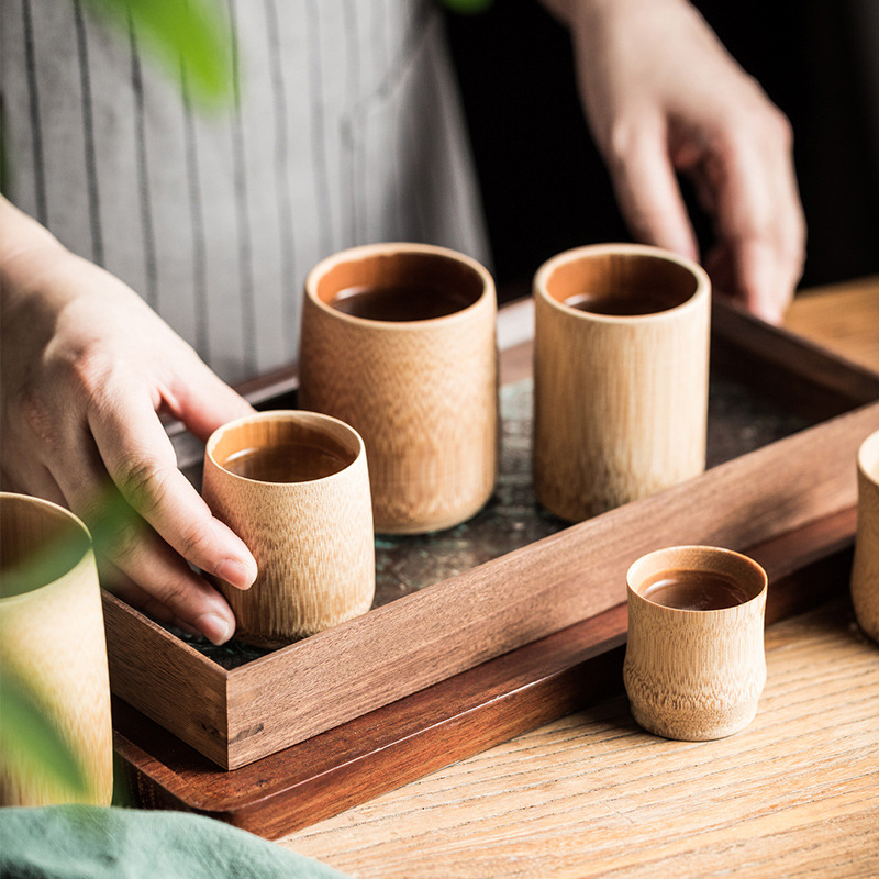 Bamboe Beker Home Japan Stijl  - Coffee Tea Japan recensie en prijs