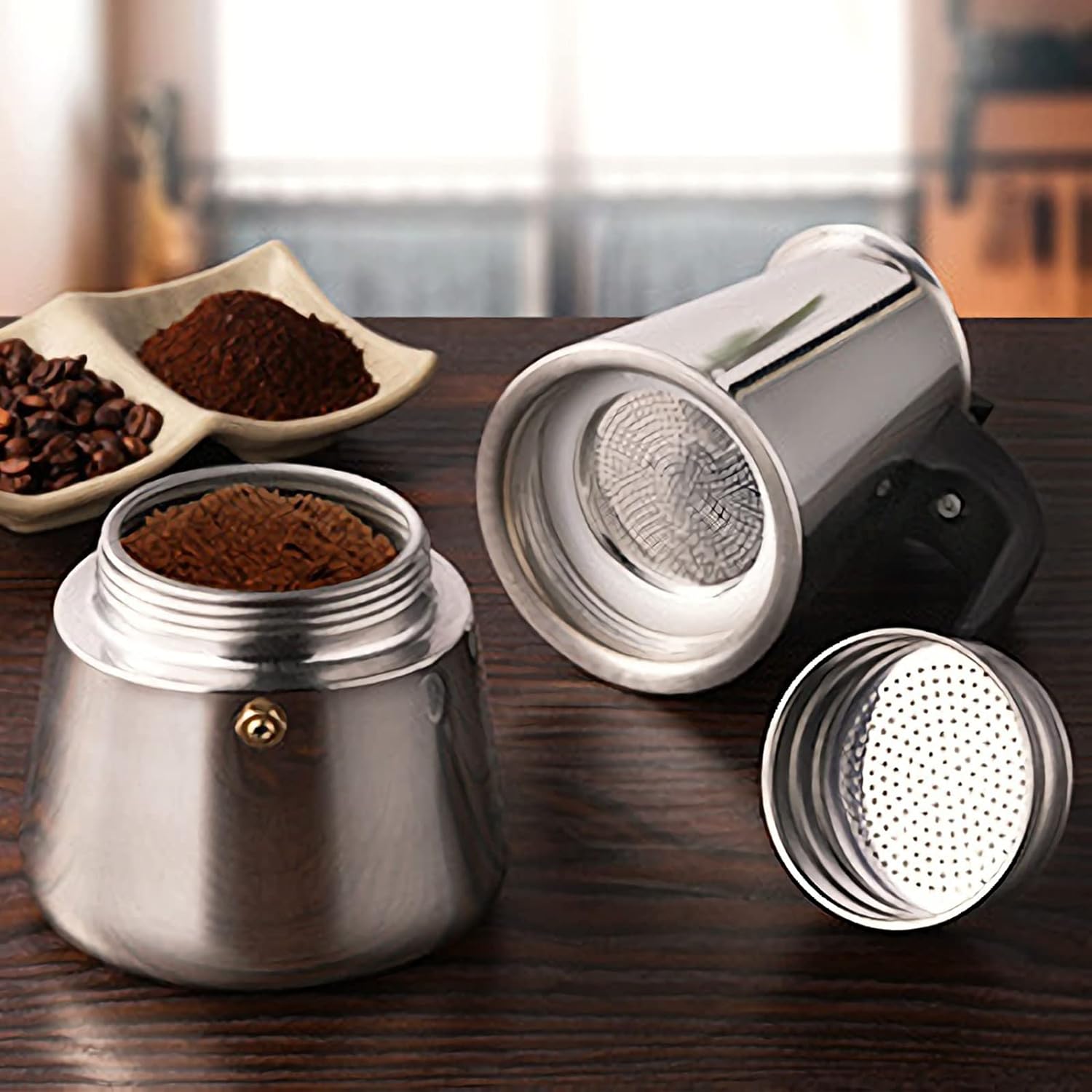 4/6/9 Cups Moka Pot Caffe Mach - Coffee Tea Chocolate recensie en prijs