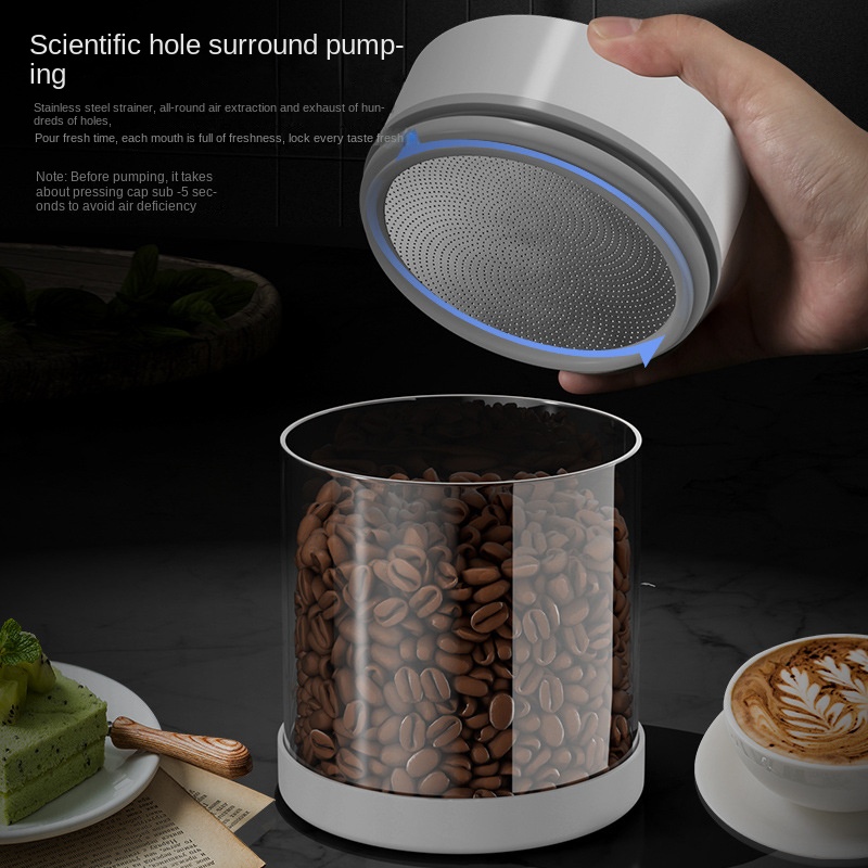 Elektrische vacuüm koffiebonen - Coffee Tea Sugar Canister Set recensie en prijs