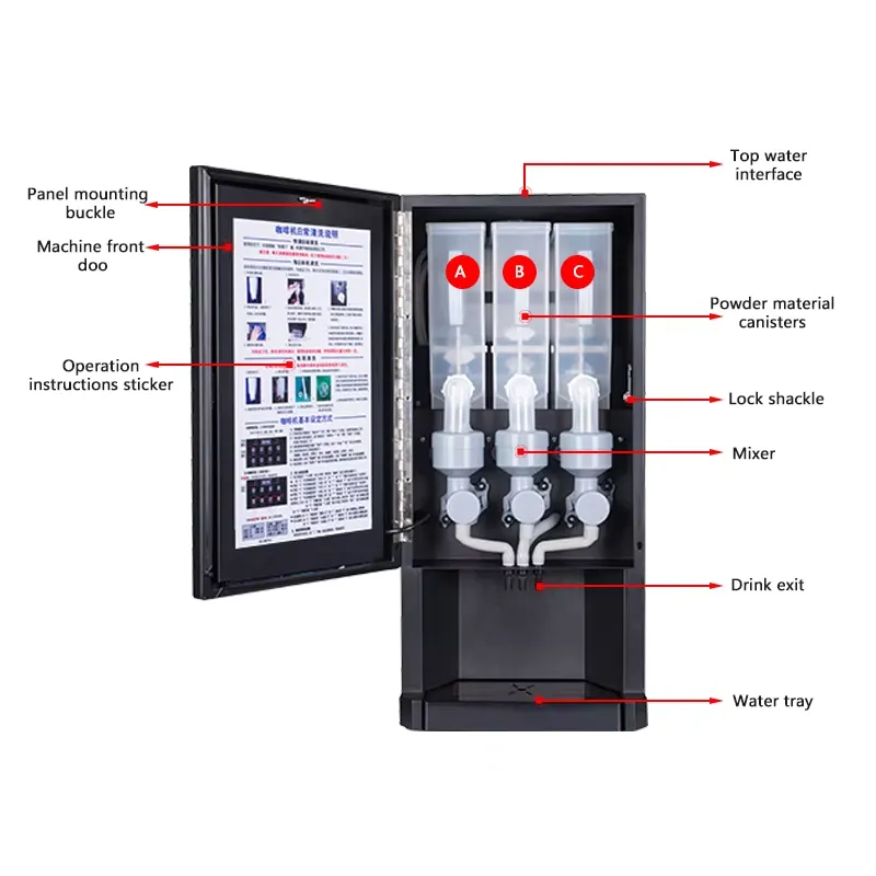 E30SW Automatische Koffiemachi - Coffee Tea Vending Machine For Office recensie en prijs