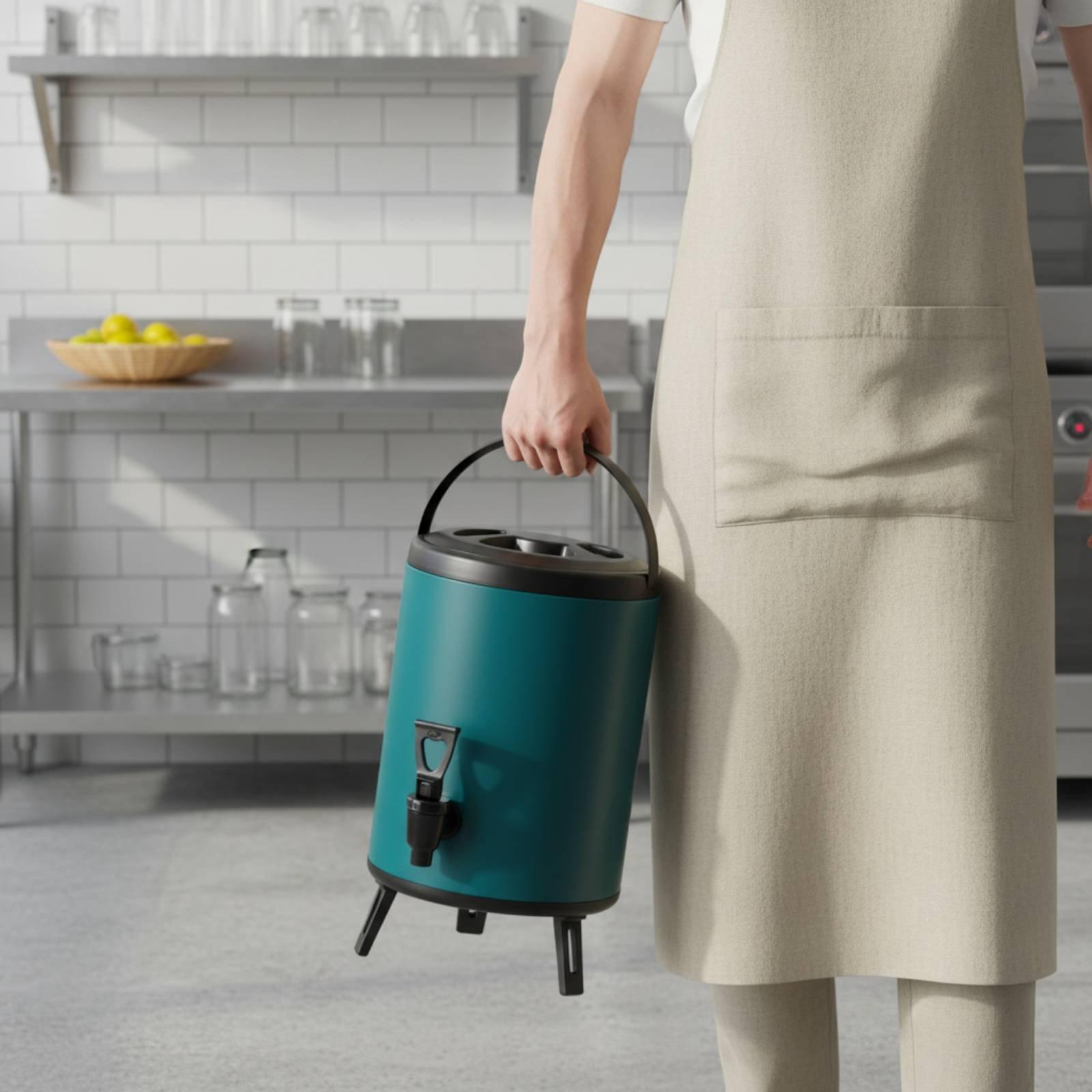 Geïsoleerde drankdispenser voo - Coffee Tea Urn recensie en prijs