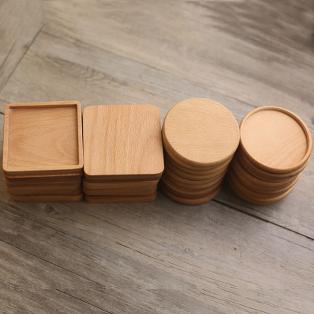 1 Stuks Houten Placemats Onder - Coffee Tea Holders recensie en prijs