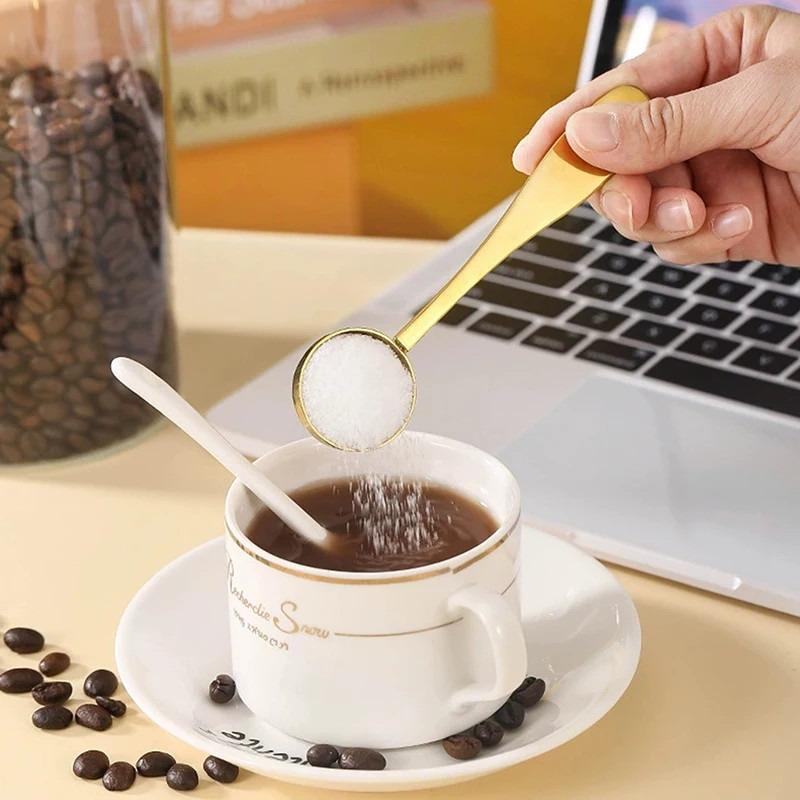 Matcha Lepel Metaal Zilver Gou - Coffee Tea Green recensie en prijs