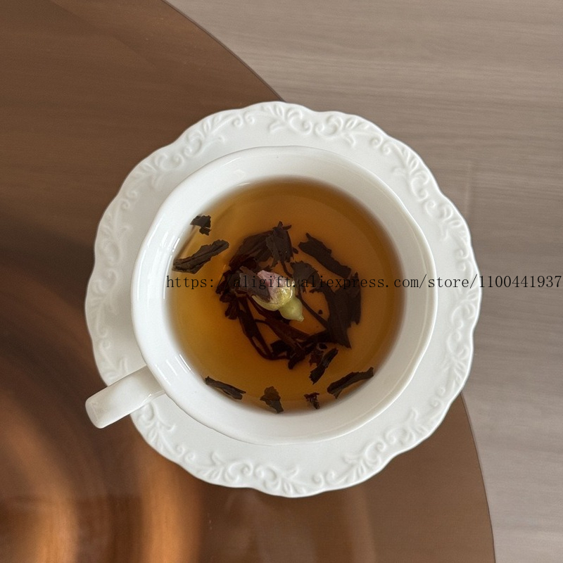 Franse lichte luxe reliëf bloe - Coffee Tea Game recensie en prijs