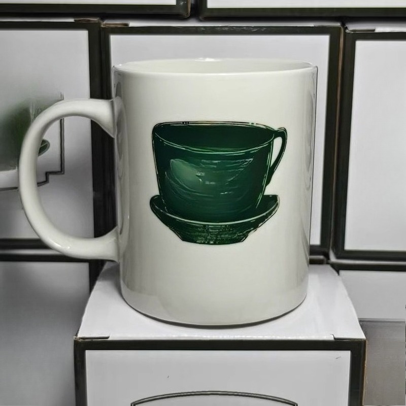 Middeleeuws groen café keramie - Coffee Tea Green recensie en prijs