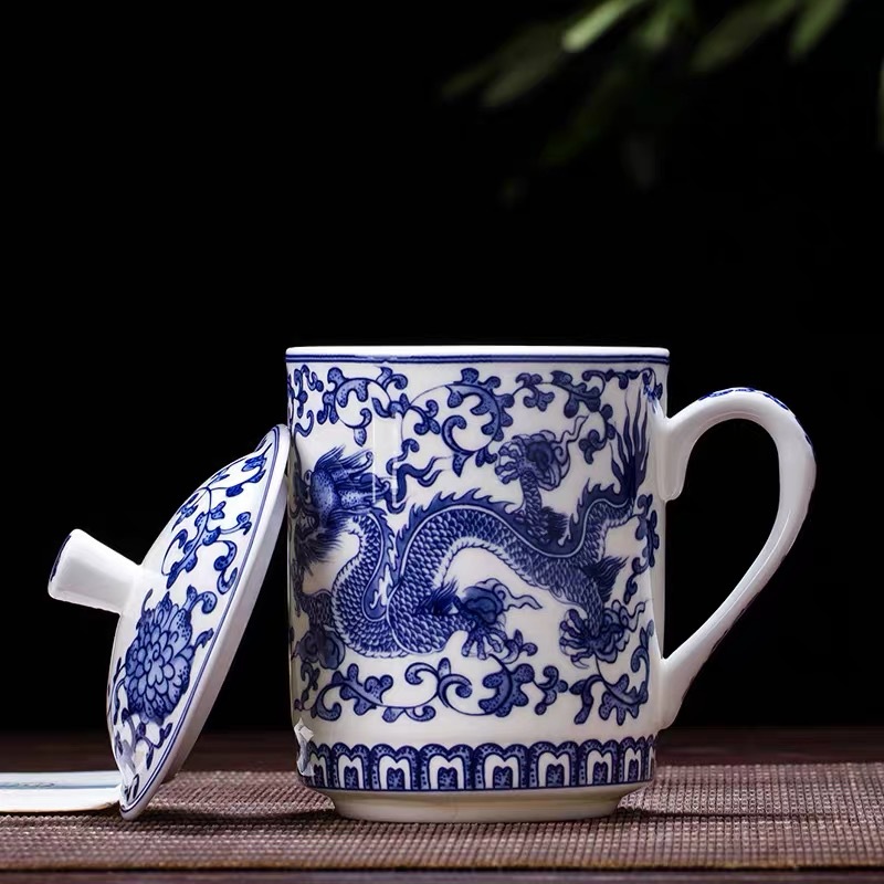 Jingdezhen Blauw en Wit Porsel - Coffee Tea Green recensie en prijs