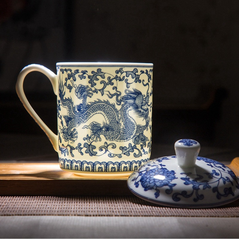 Jingdezhen Blauw en Wit Porsel - Coffee Tea Green recensie en prijs