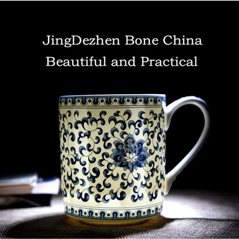 Jingdezhen Blauw en Wit Porsel - Coffee Tea Green recensie en prijs