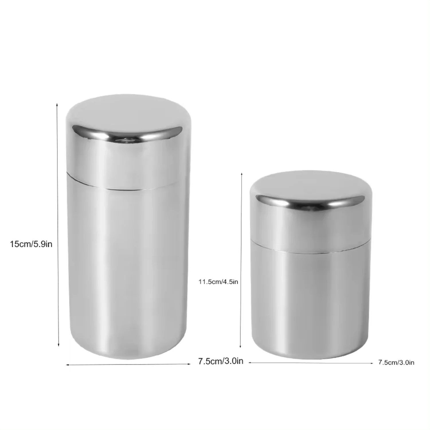Roestvrijstalen theebladblikke - Coffee Tea Sugar Canister Set recensie en prijs