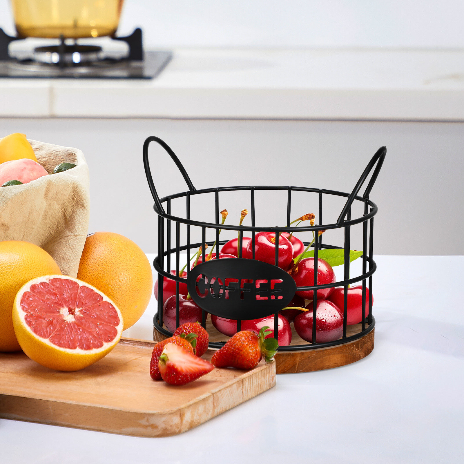 Koffiepoddispenser, mand van i - Coffee Tea Holders recensie en prijs
