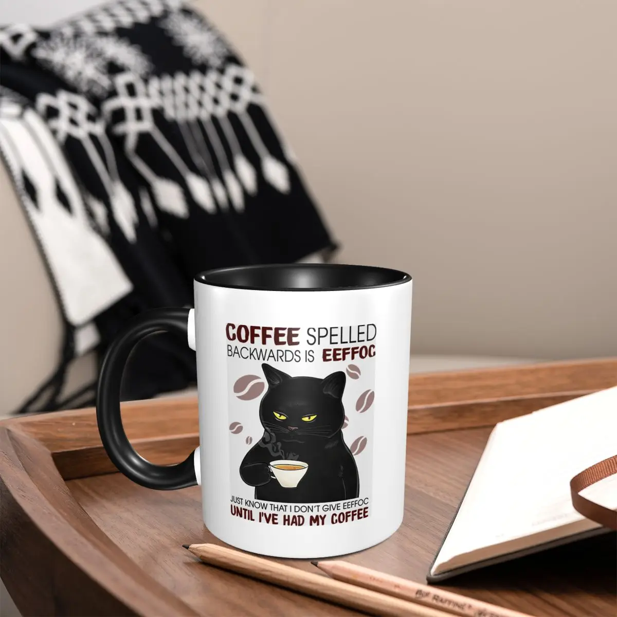Katten mok 'Voordat ik koffie  - Good Coffee Tea recensie en prijs